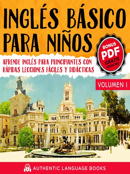 Cover image for Inglés Básico Para Niños, Volumen 1